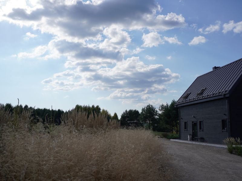As soon as you enter the farmhouse you are greeted by a sea of ​​brooms. photo L. Liubertaitė