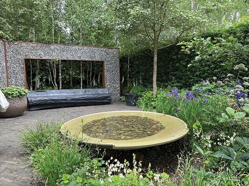 The aim of the Forest Bathing Garden is to show how green spaces can help people. photo Živile Monika Lazauskienė