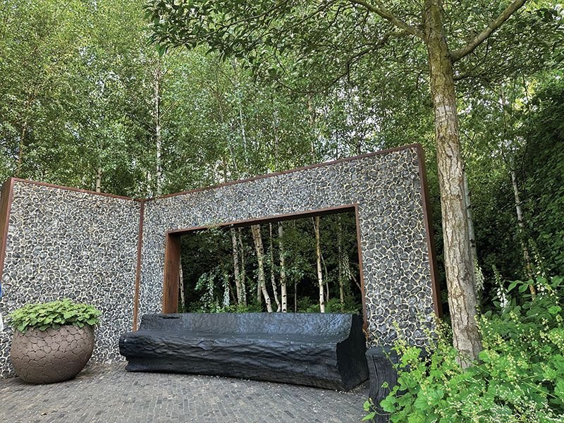 The garden was created for the UK muscular dystrophy community. photo Živile Monika Lazauskienė