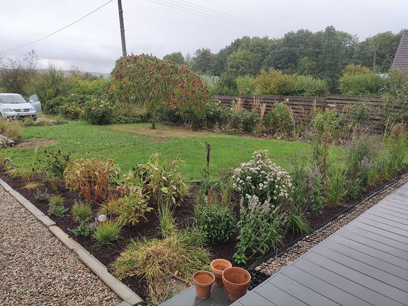 Reorganization of the garden in the Egidija lot. photo Egidija Barauskienė