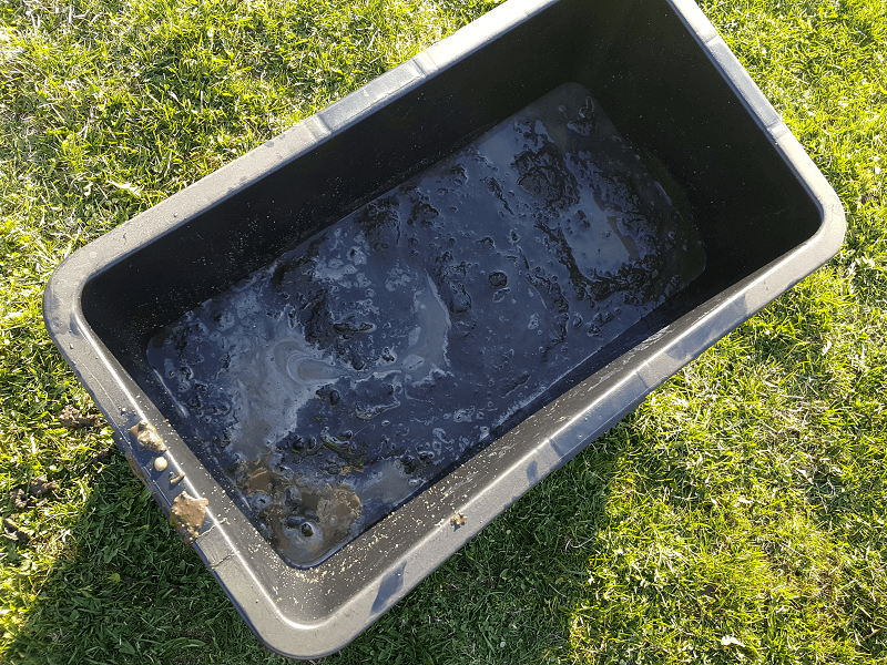 It is best to plant water lilies in a plastic container
