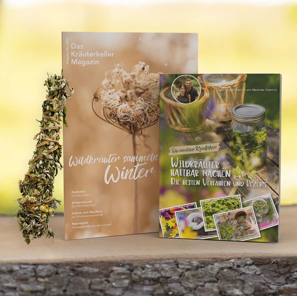 Winter set with magazine