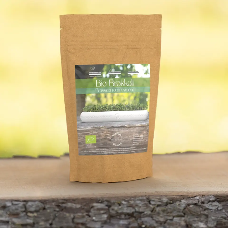 Broccoli seeds for microgreens and sprouts