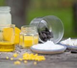 Rich lip balm with a Christmas scent