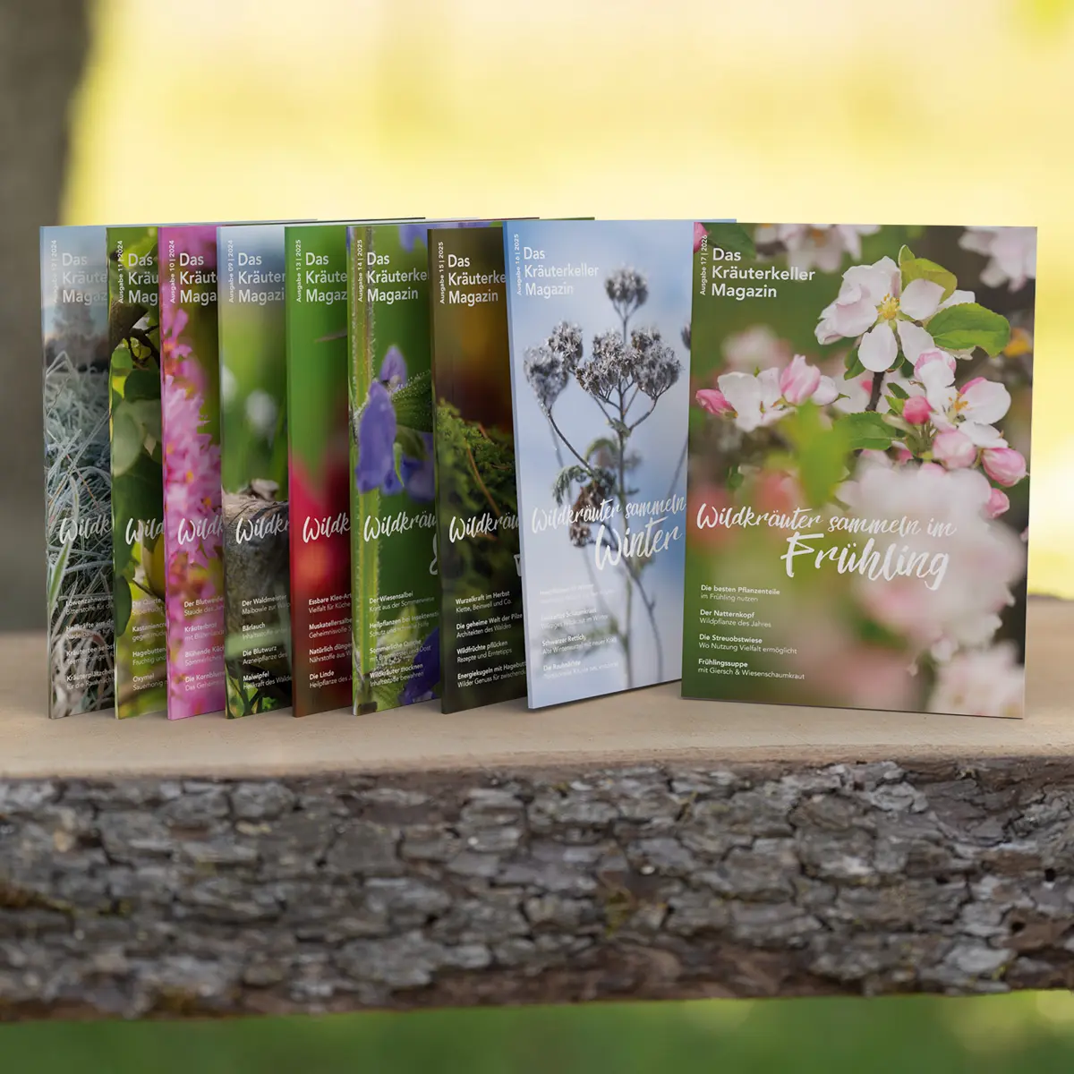 Complete edition of the Erbe selvatiche magazine