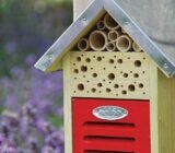 The insect hotel, essential in a garden