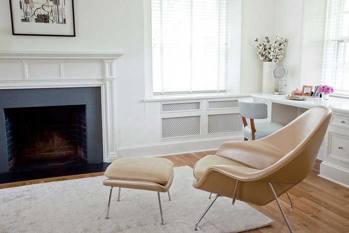 Living room - Womb ottoman chair