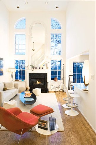 Living room - Womb ottoman chair