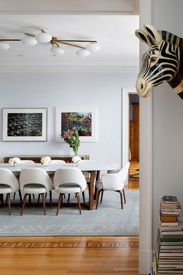Dining room - Executive chairs by Eero Saarinen