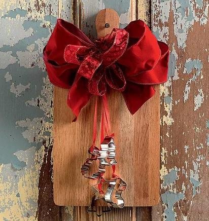 Improvisation in Christmas decorations