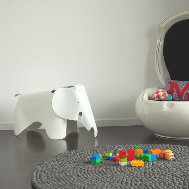 Eames white elephant by Vitra 