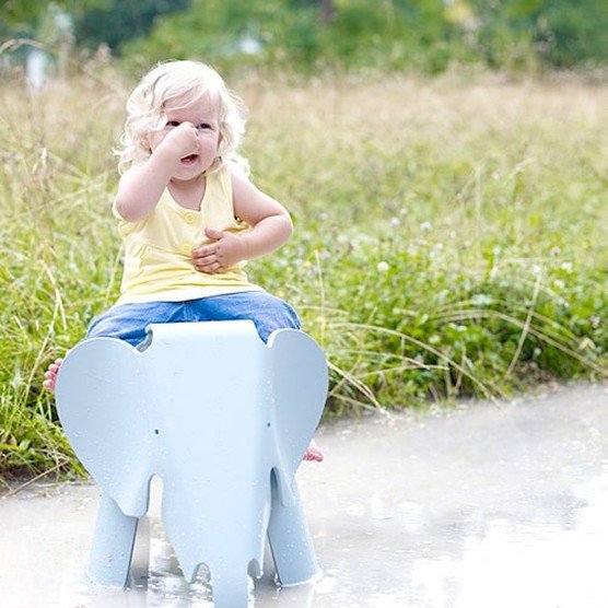 Vitra brand Eames Elephant blue