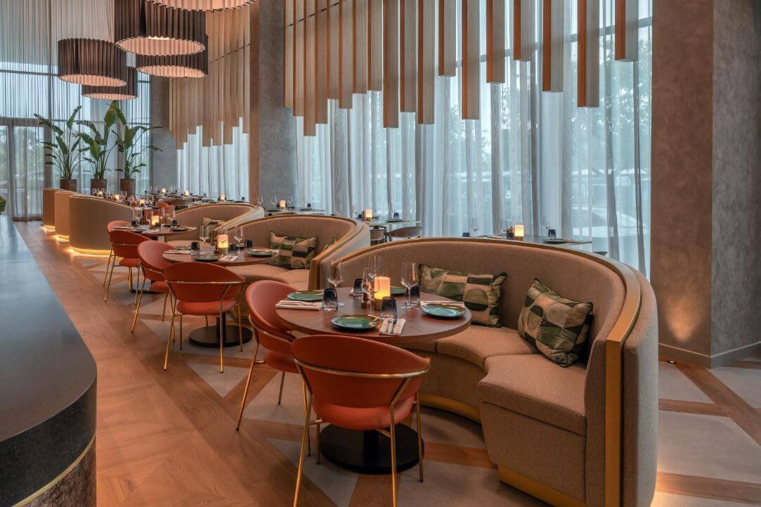 Restaurant with Pedrali Jazz chair
