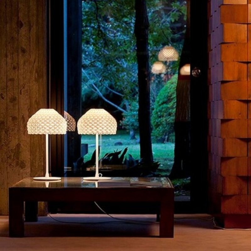 Environment with Tatou table lamps by Flos
