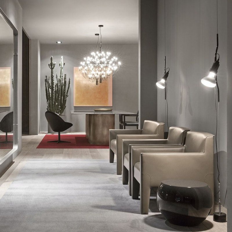 Parentesi ceiling lamps by Flos