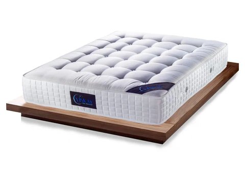 SERRA padded pocket spring mattress