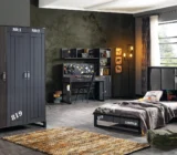 Optimize space in the kids’ bedroom. Tips for storing small items