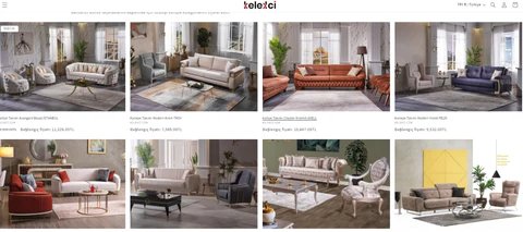 KELEKCI.COM, our furniture supplier, offers a wide range of products