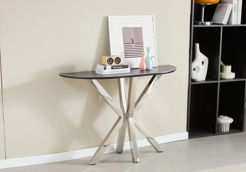 OTHO New Design gray marble ceramic console