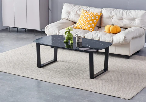 Elegant LYLY black marble coffee table