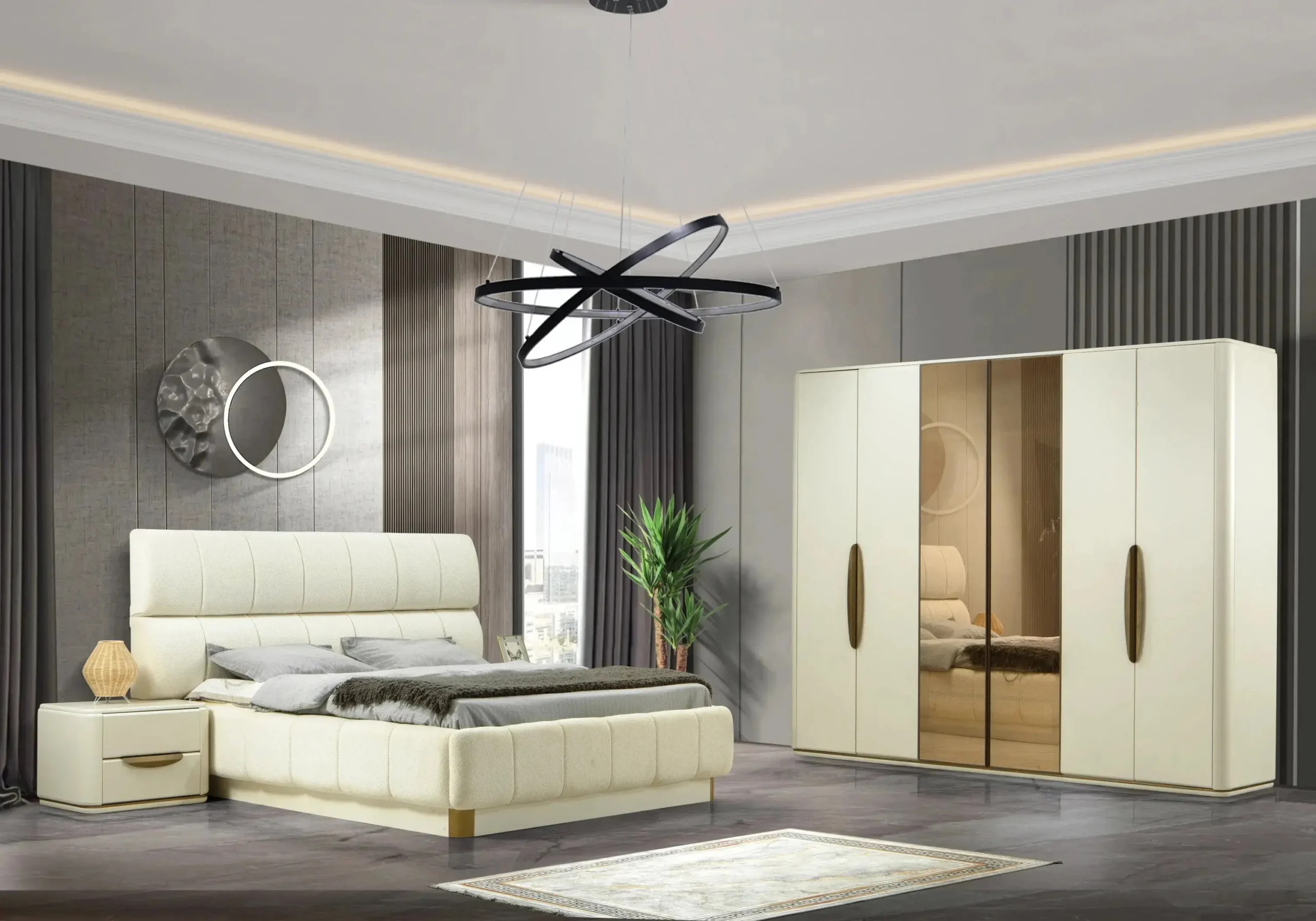 Bedroom furniture: comfort, containment and elegance