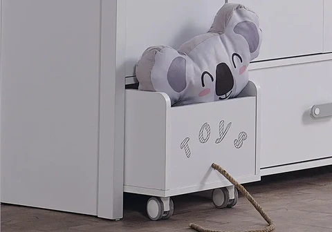 Gray Montessori children's bedroom SOHO KOALA kelekci.com