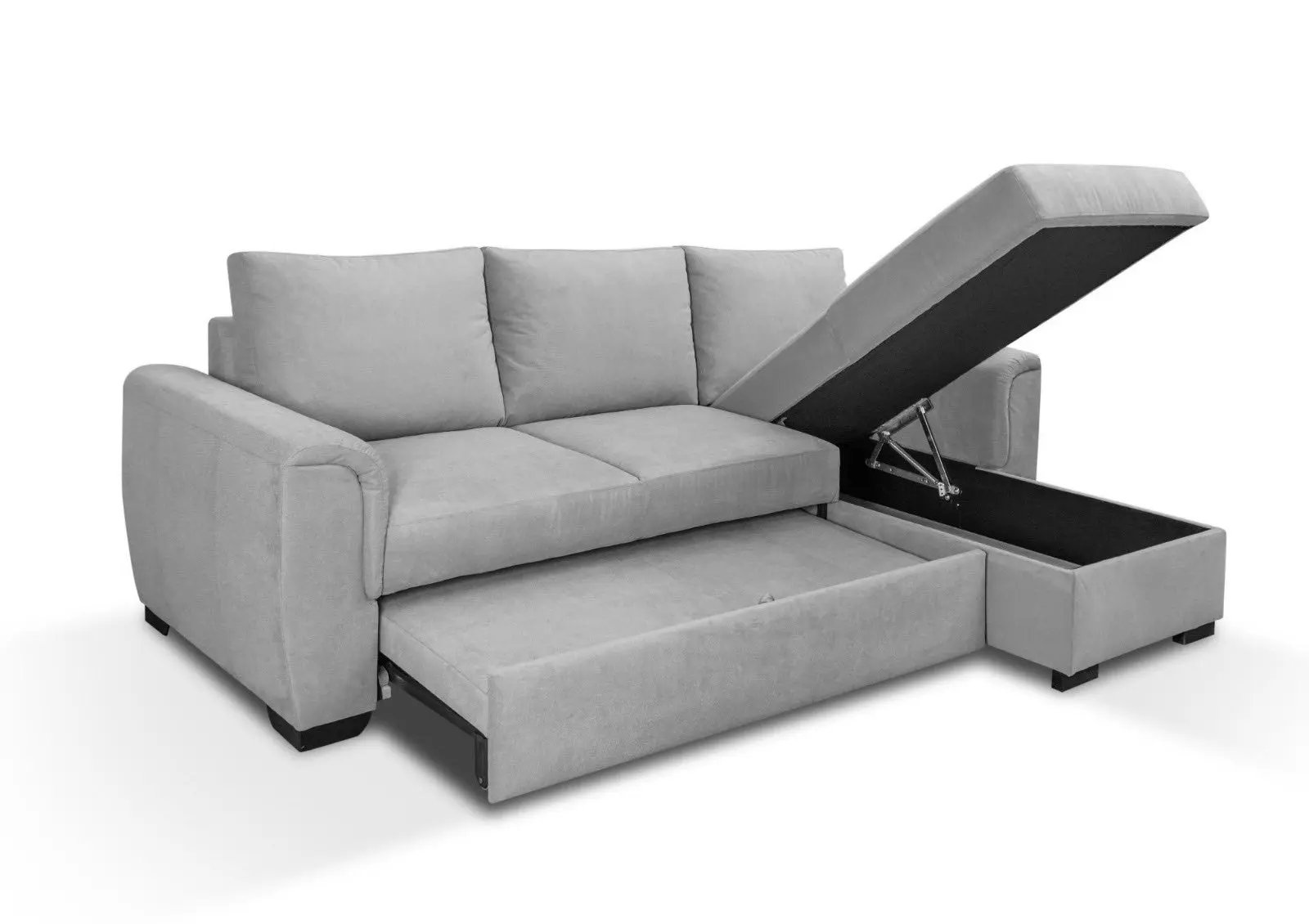 Anthracite convertible corner sofa JUBA New Design