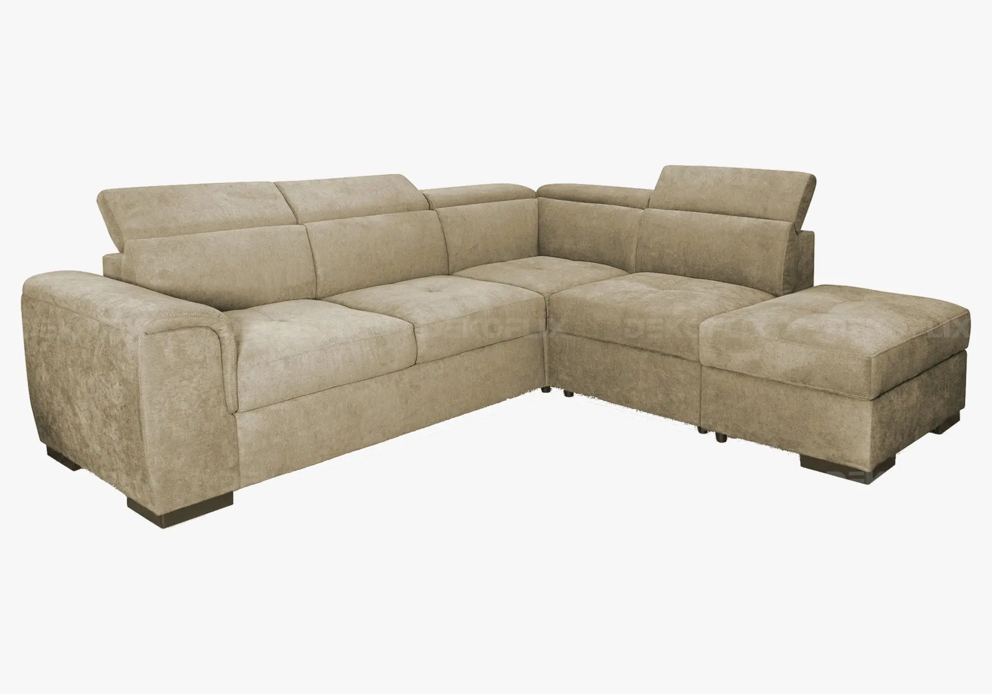 Convertible corner sofa beige ZEYD New Design