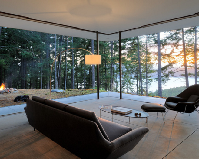 Living room - Womb armchair