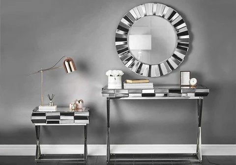 EDA design round wall mirror